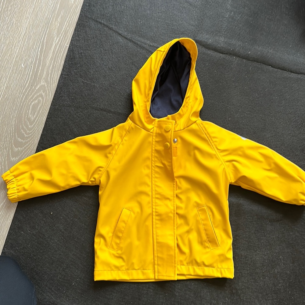 Yellow Mori Raincoat